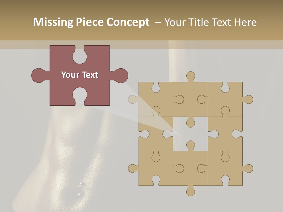 American Shoulder Weight PowerPoint Template