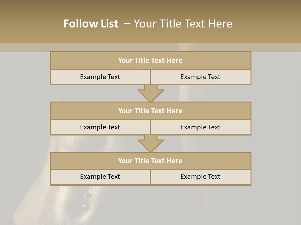 American Shoulder Weight PowerPoint Template