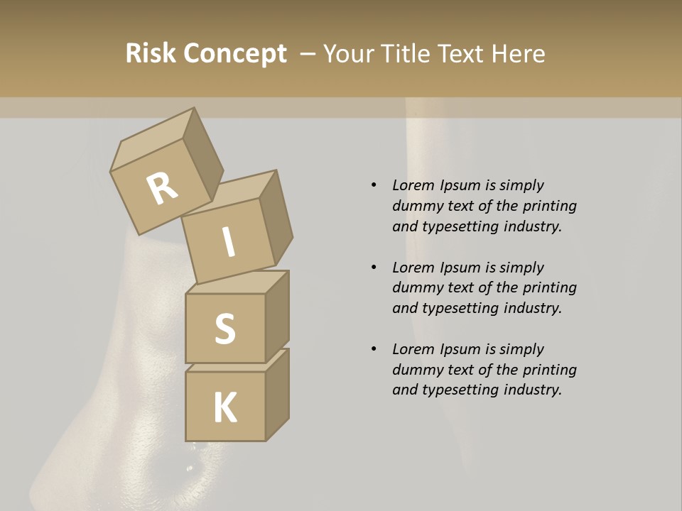 American Shoulder Weight PowerPoint Template