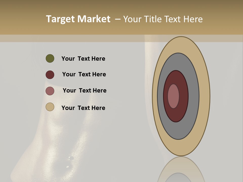 American Shoulder Weight PowerPoint Template