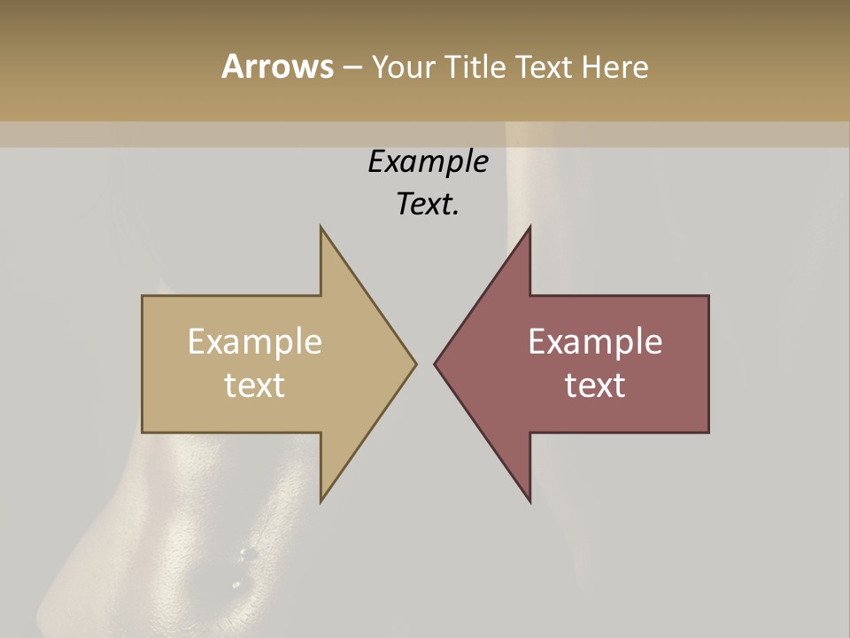 American Shoulder Weight PowerPoint Template