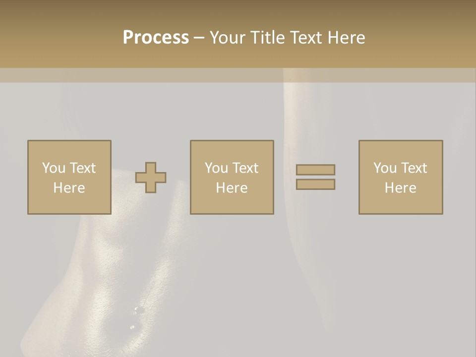 American Shoulder Weight PowerPoint Template