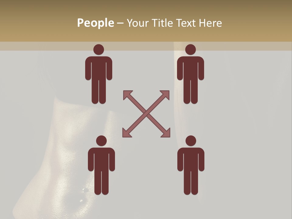 American Shoulder Weight PowerPoint Template