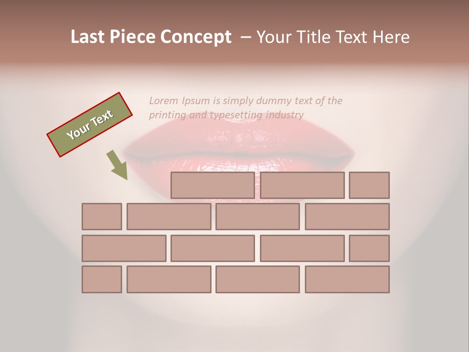 Woman Fashion Beautiful PowerPoint Template