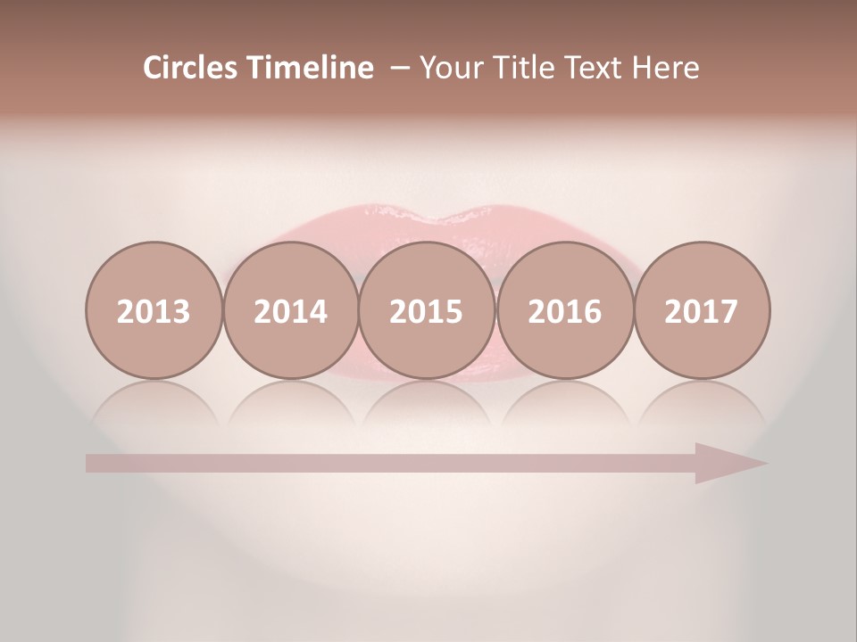 Woman Fashion Beautiful PowerPoint Template