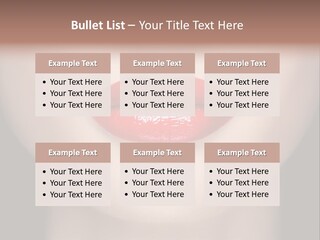 Woman Fashion Beautiful PowerPoint Template