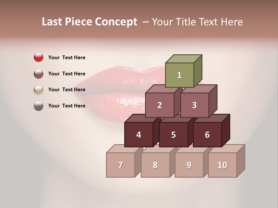 Woman Fashion Beautiful PowerPoint Template