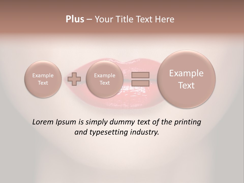 Woman Fashion Beautiful PowerPoint Template