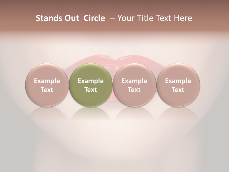 Woman Fashion Beautiful PowerPoint Template