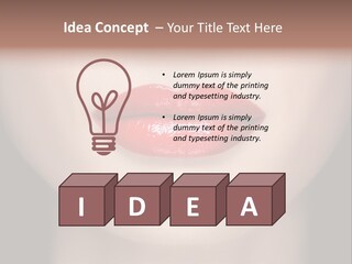 Woman Fashion Beautiful PowerPoint Template
