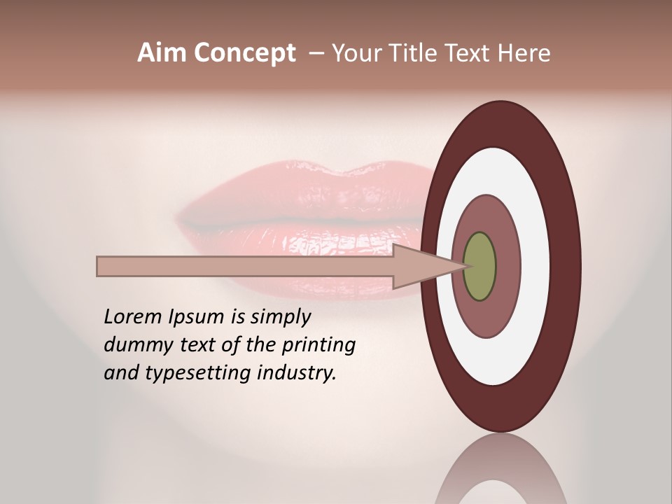 Woman Fashion Beautiful PowerPoint Template
