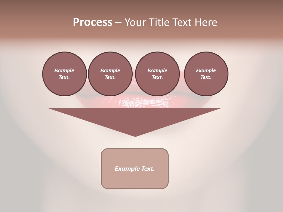 Woman Fashion Beautiful PowerPoint Template