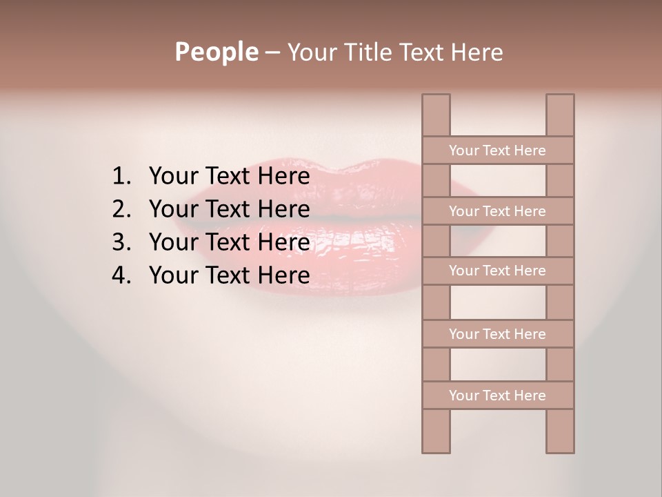 Woman Fashion Beautiful PowerPoint Template