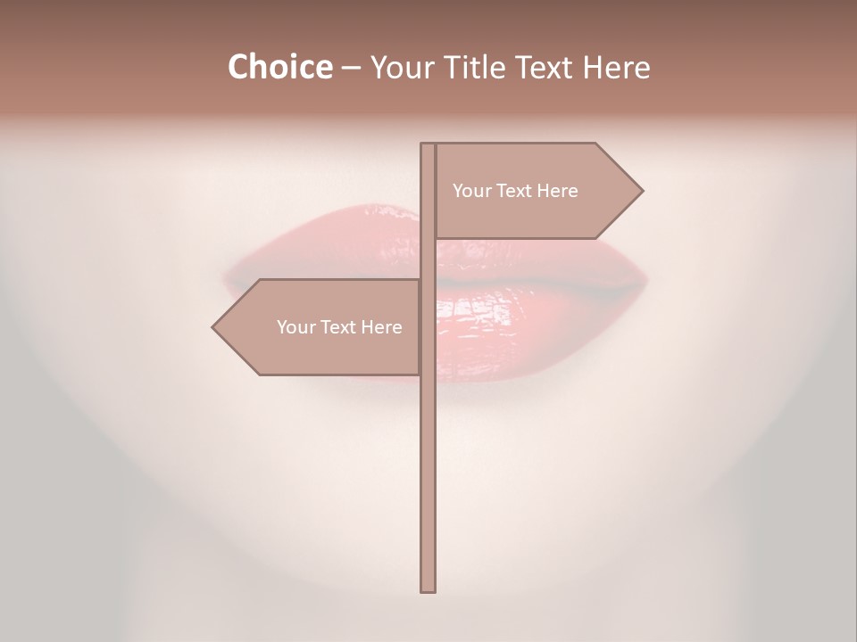 Woman Fashion Beautiful PowerPoint Template