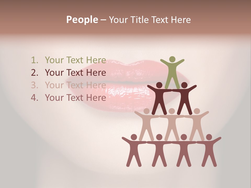 Woman Fashion Beautiful PowerPoint Template