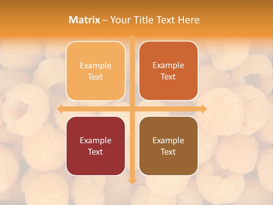 Berry Freshness Gourmet PowerPoint Template