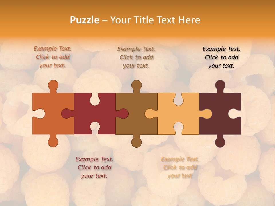 Berry Freshness Gourmet PowerPoint Template