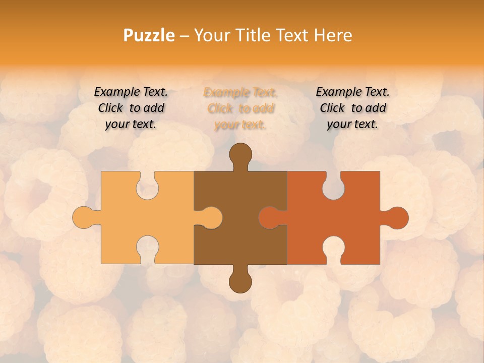 Berry Freshness Gourmet PowerPoint Template