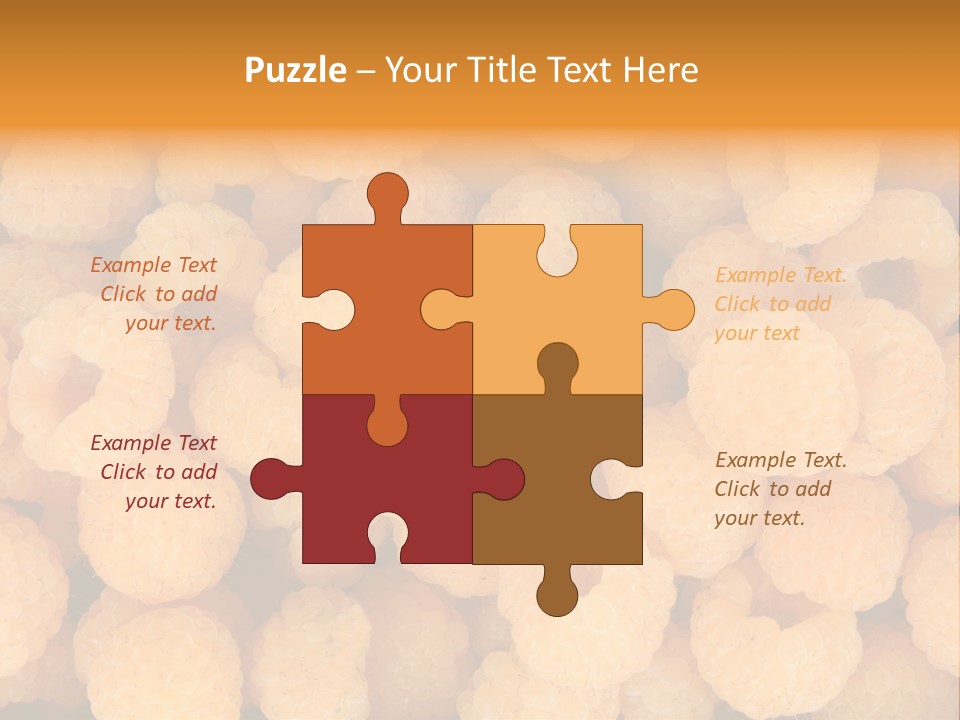 Berry Freshness Gourmet PowerPoint Template