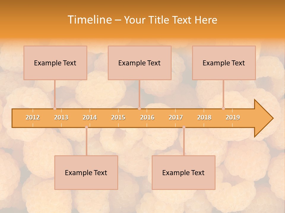 Berry Freshness Gourmet PowerPoint Template