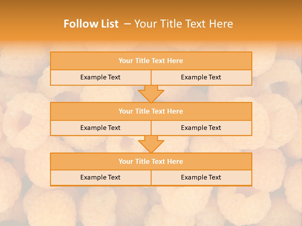 Berry Freshness Gourmet PowerPoint Template