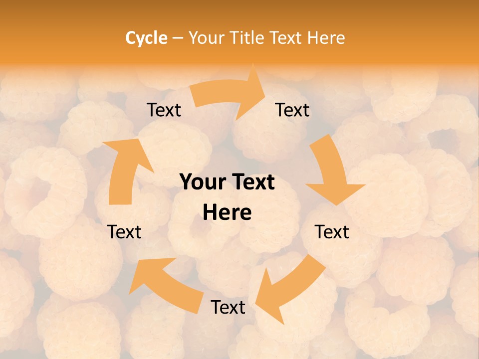 Berry Freshness Gourmet PowerPoint Template