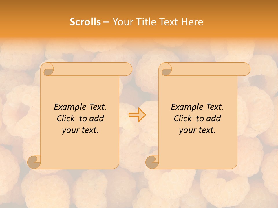 Berry Freshness Gourmet PowerPoint Template