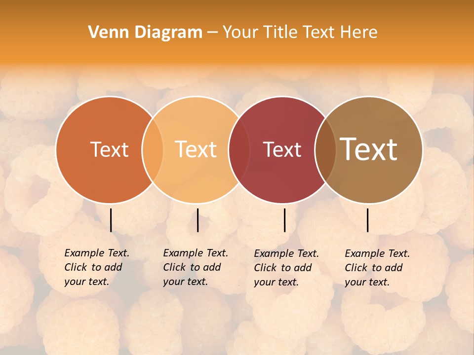 Berry Freshness Gourmet PowerPoint Template