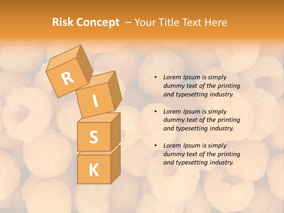 Berry Freshness Gourmet PowerPoint Template