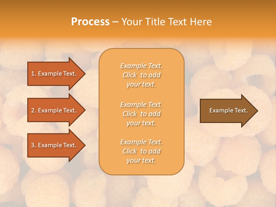 Berry Freshness Gourmet PowerPoint Template