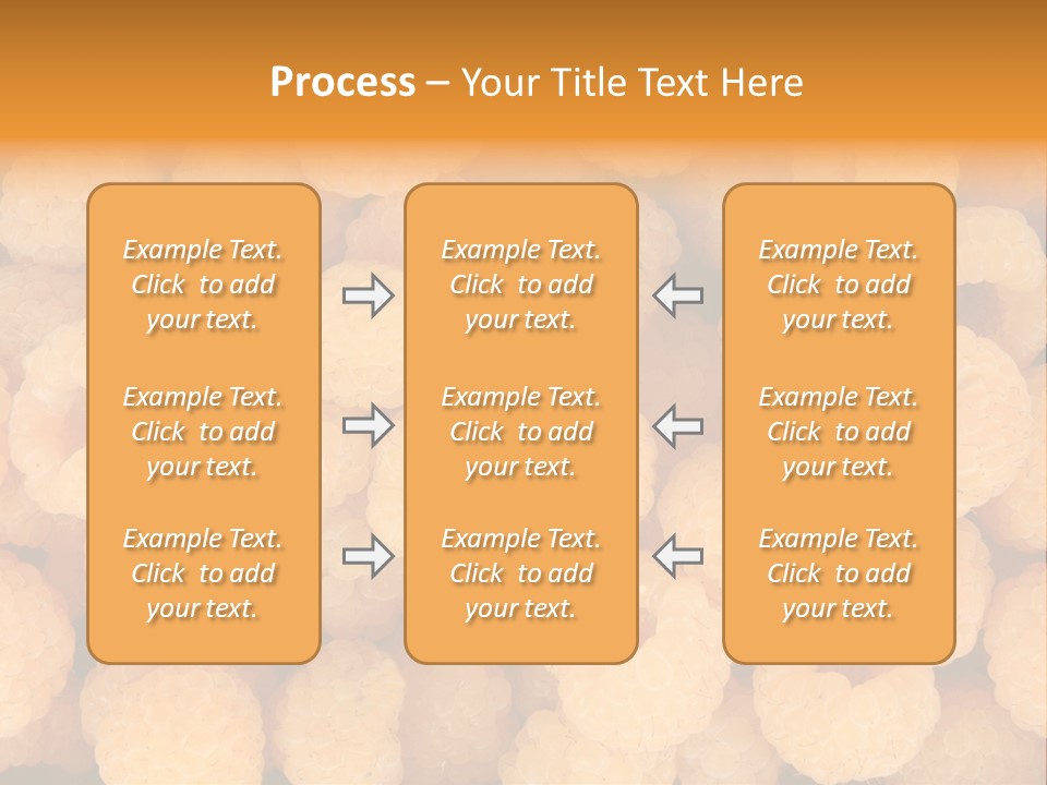 Berry Freshness Gourmet PowerPoint Template
