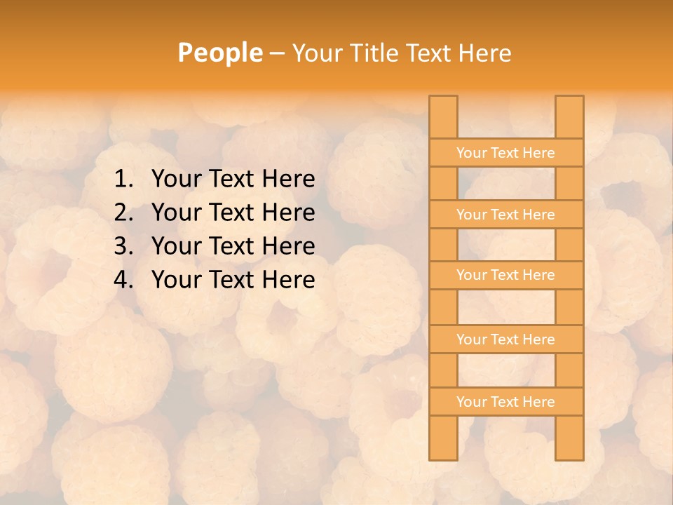 Berry Freshness Gourmet PowerPoint Template