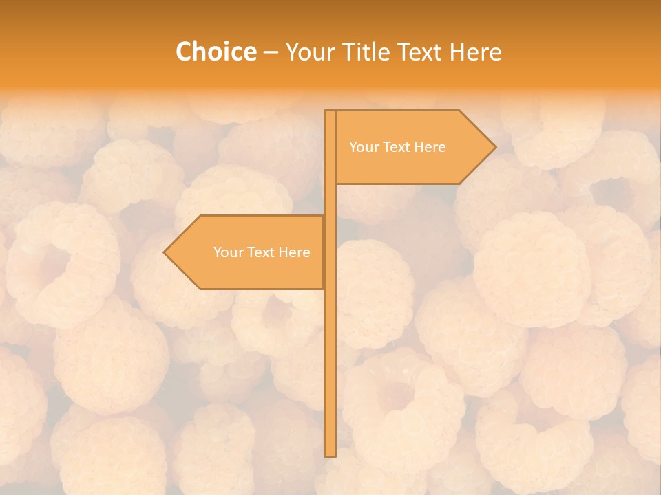 Berry Freshness Gourmet PowerPoint Template