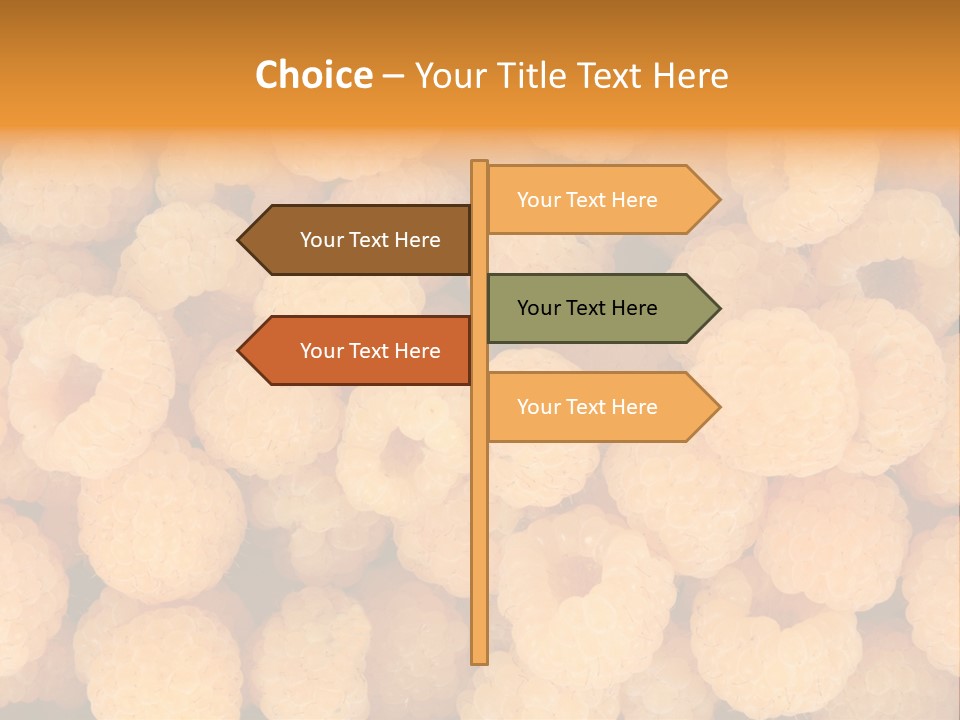 Berry Freshness Gourmet PowerPoint Template