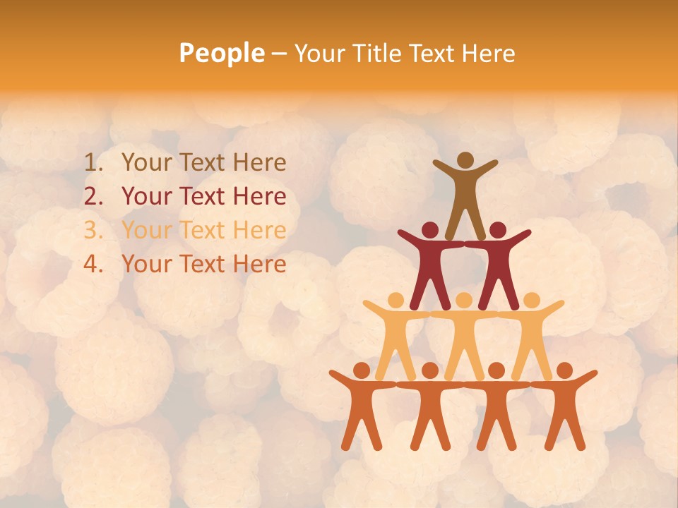 Berry Freshness Gourmet PowerPoint Template