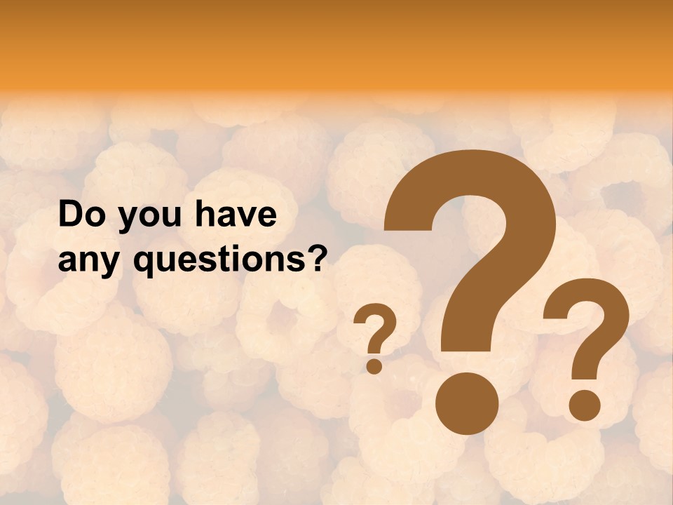 Berry Freshness Gourmet PowerPoint Template