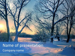 Colorful Dusk Blue PowerPoint Template