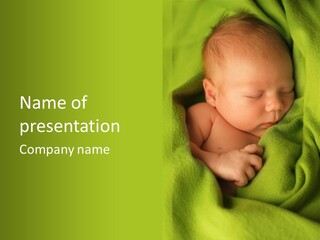 Blanket Image Color PowerPoint Template