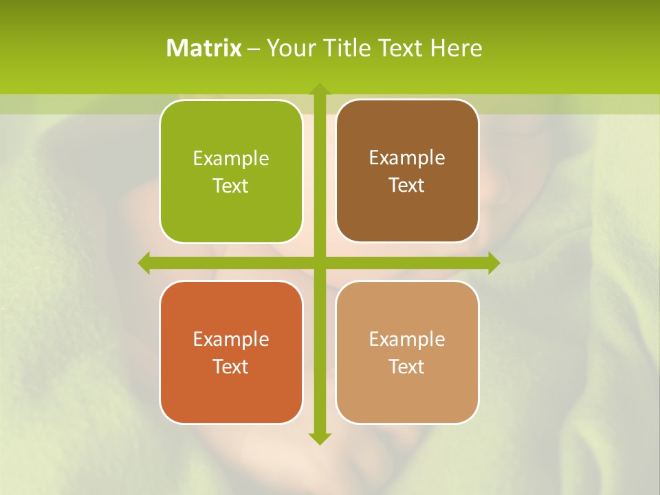 Blanket Image Color PowerPoint Template