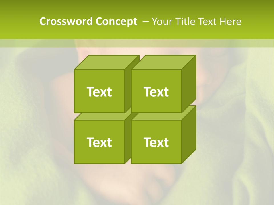 Blanket Image Color PowerPoint Template