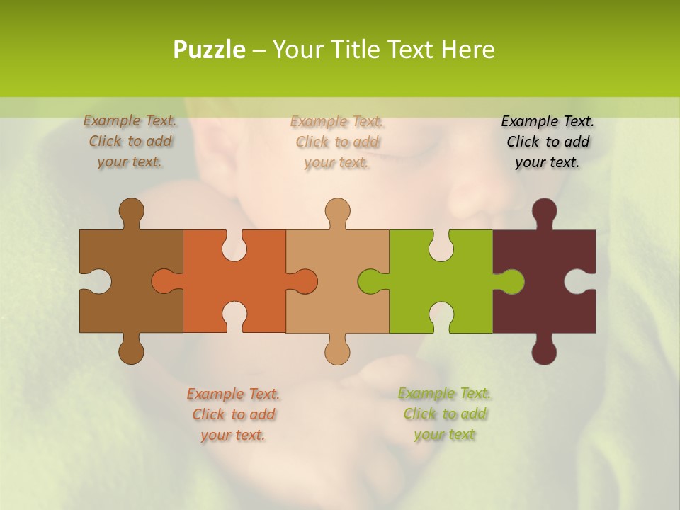 Blanket Image Color PowerPoint Template