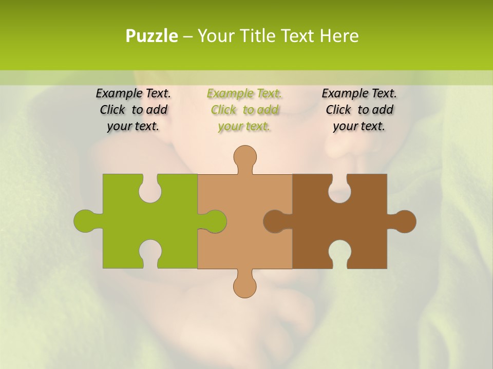 Blanket Image Color PowerPoint Template