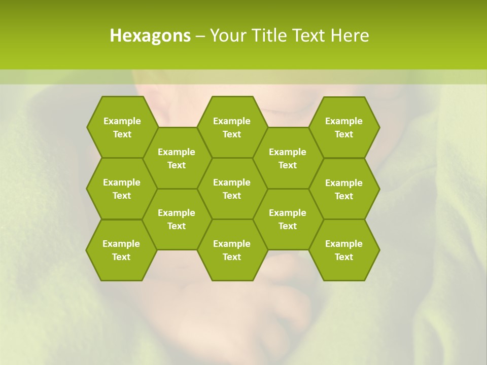 Blanket Image Color PowerPoint Template