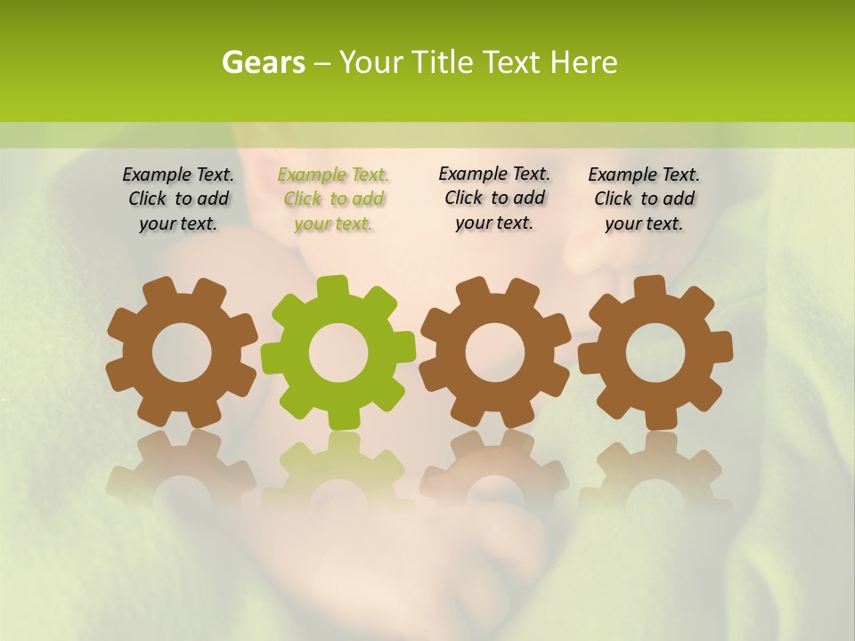 Blanket Image Color PowerPoint Template