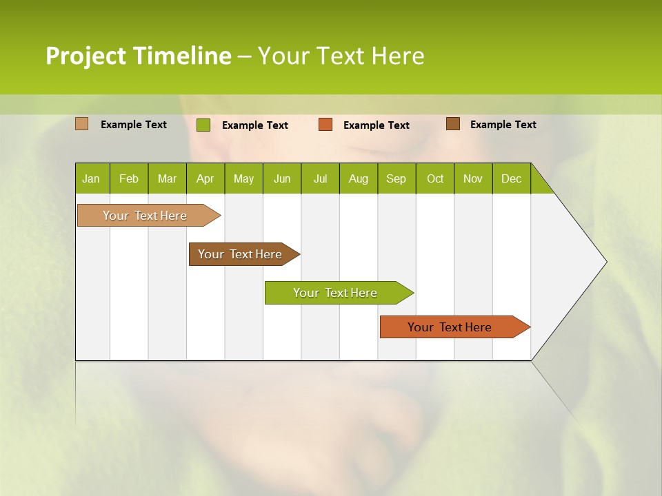 Blanket Image Color PowerPoint Template