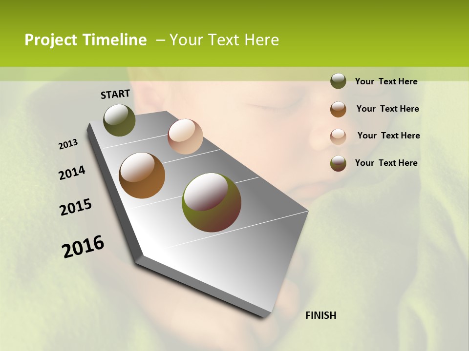 Blanket Image Color PowerPoint Template