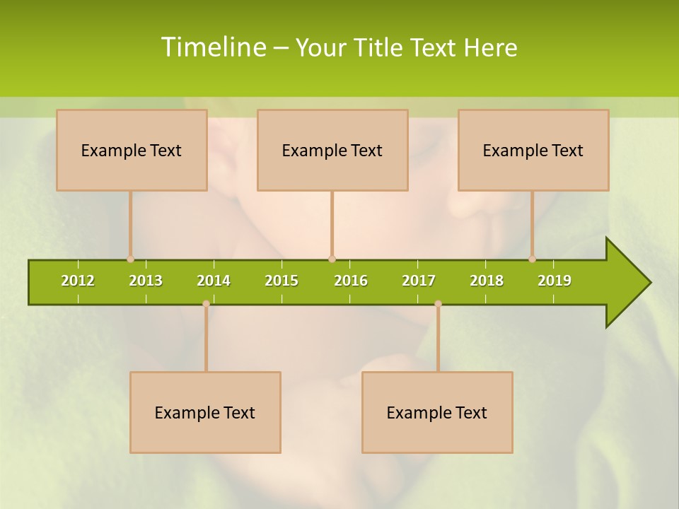 Blanket Image Color PowerPoint Template