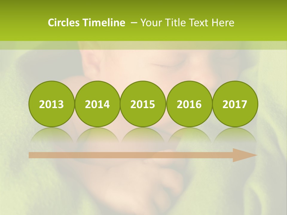 Blanket Image Color PowerPoint Template