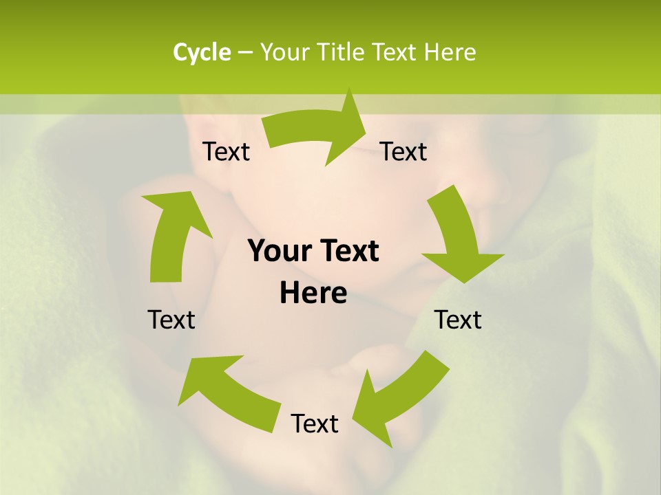 Blanket Image Color PowerPoint Template