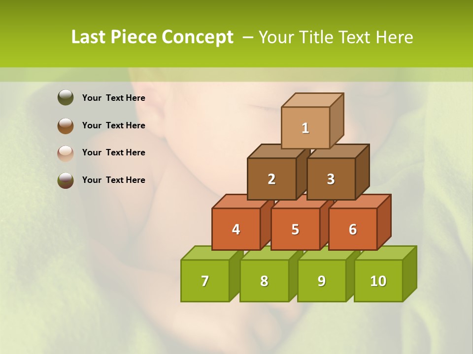 Blanket Image Color PowerPoint Template